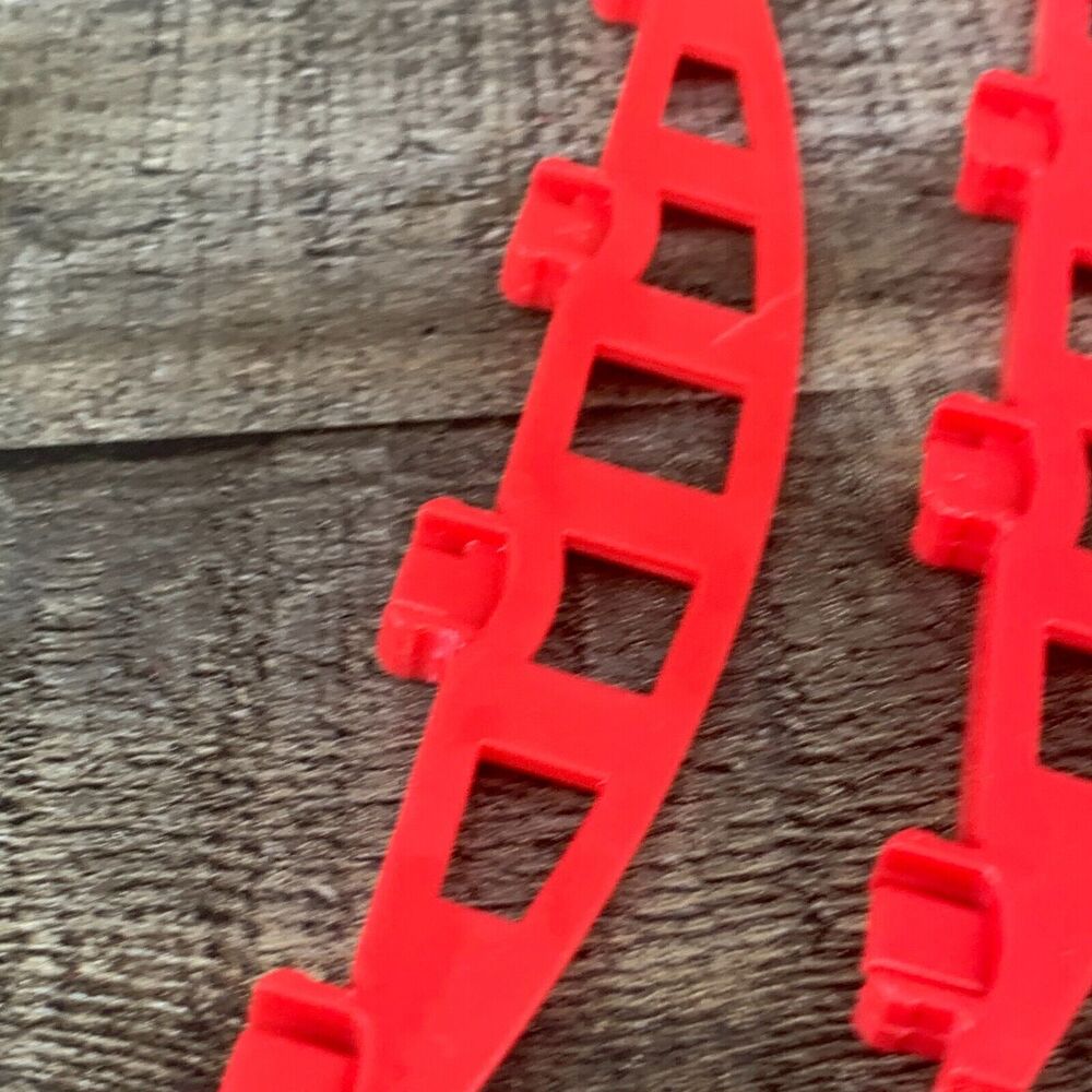 Rokenbok Lot Red Building Ramp Rails Bridge Pieces - Picture 11 of 16